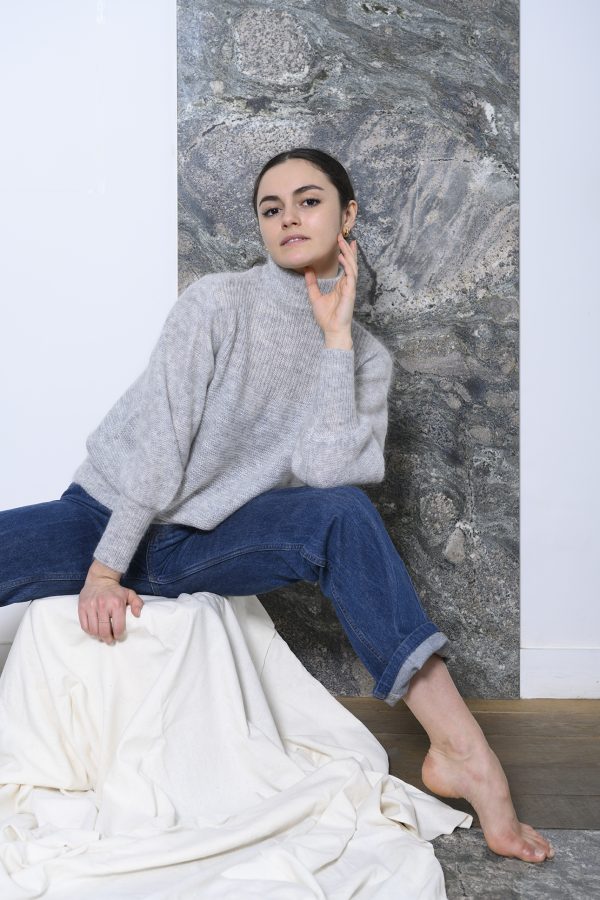 Pull Sonia light grey suzumé _paris